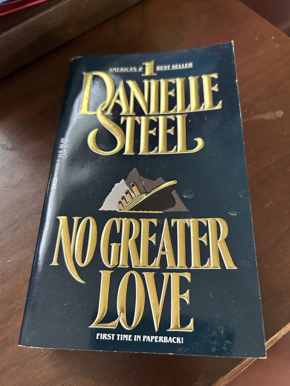 No Greater Love by Danielle Steel Paperback Book
